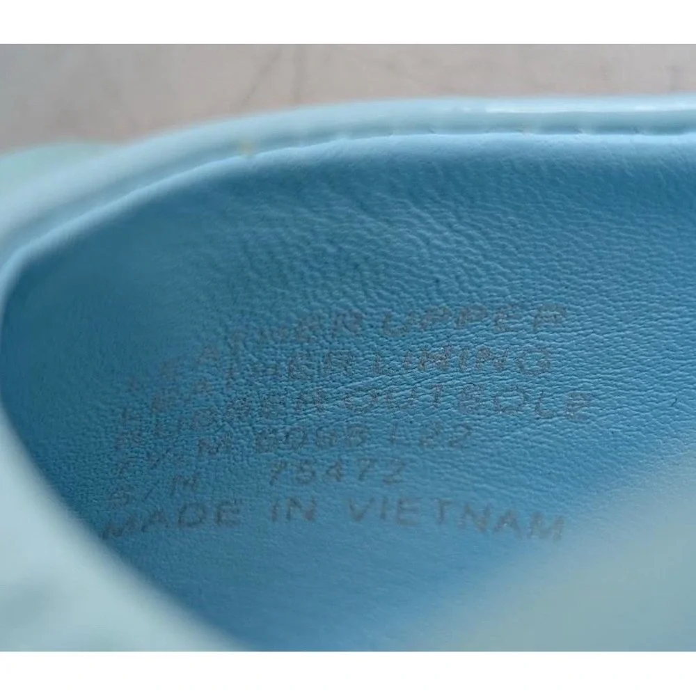Tory Burch Baby Blue Patent Leather‎ Ballet Flats Size 7.5